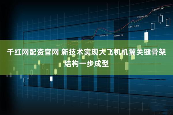 千红网配资官网 新技术实现大飞机机翼关键骨架结构一步成型